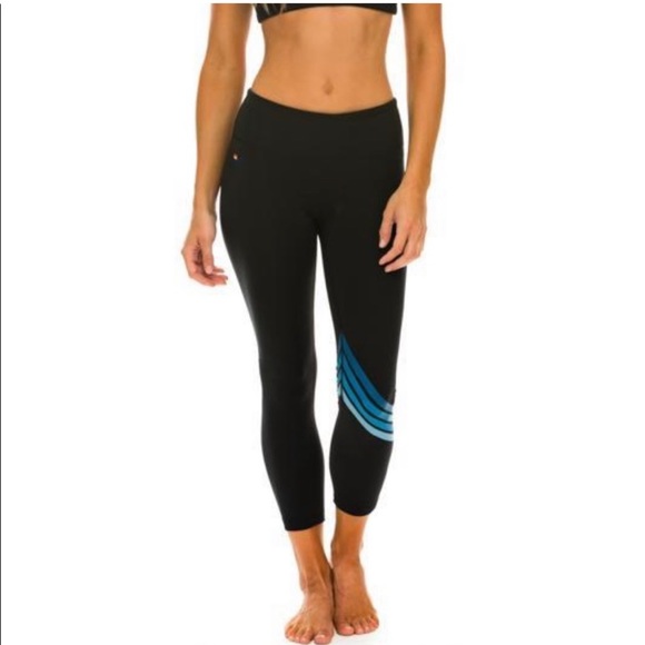 Aviator Nation Pants - Aviator Nation crop leggings
